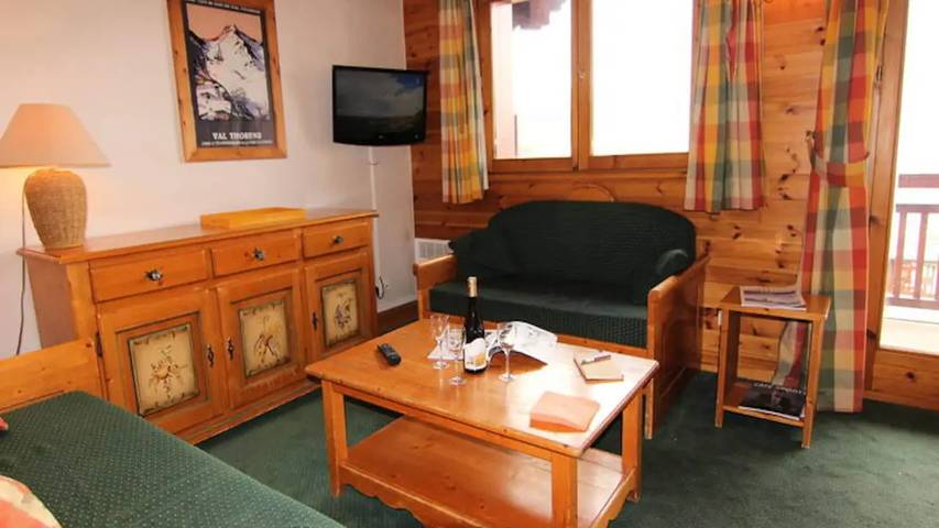 Chalet pour 7 personnes, avec balcon, animaux acceptés à Val Thorens - 3