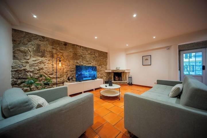 Location de vacances pour 3 personnes, avec terrasse et jardin, animaux acceptés dans Viana do Castelo