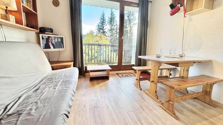 Location de vacances pour 5 personnes, avec balcon à Notre-Dame-de-Bellecombe