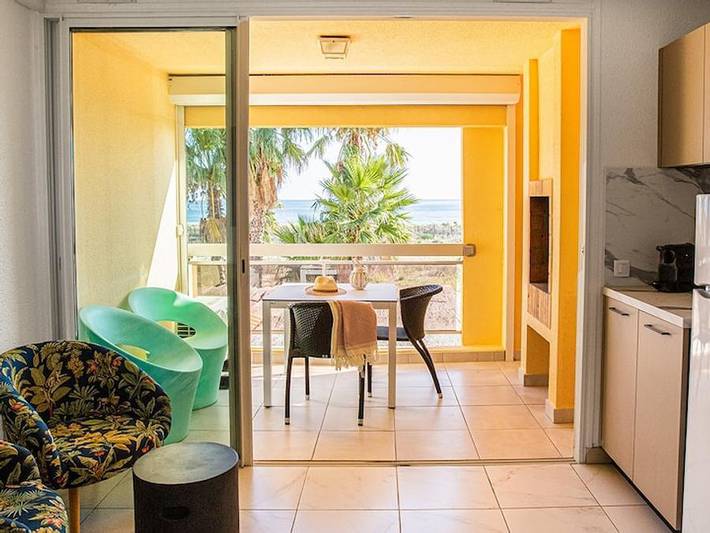 Résidence Les Bulles de Mer Pierre & Vacances - Wohnung 2 personen - Wohnung 2 Personen - 1 Schlafzimmer - Terrasse - Meerblick in Elne, Mittelmeerküste (Frankreich)