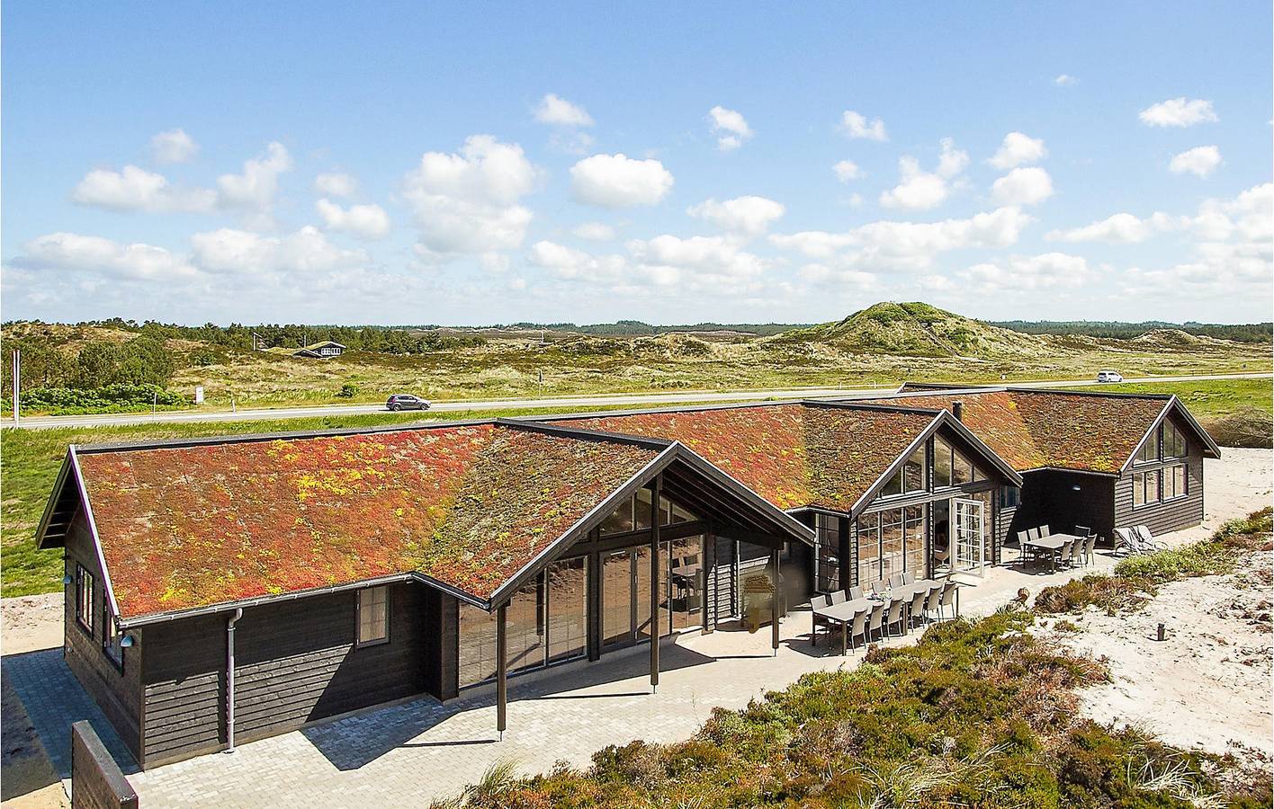 Ferienhaus für 18 Personen mit Sauna in Henne, Filsø See
