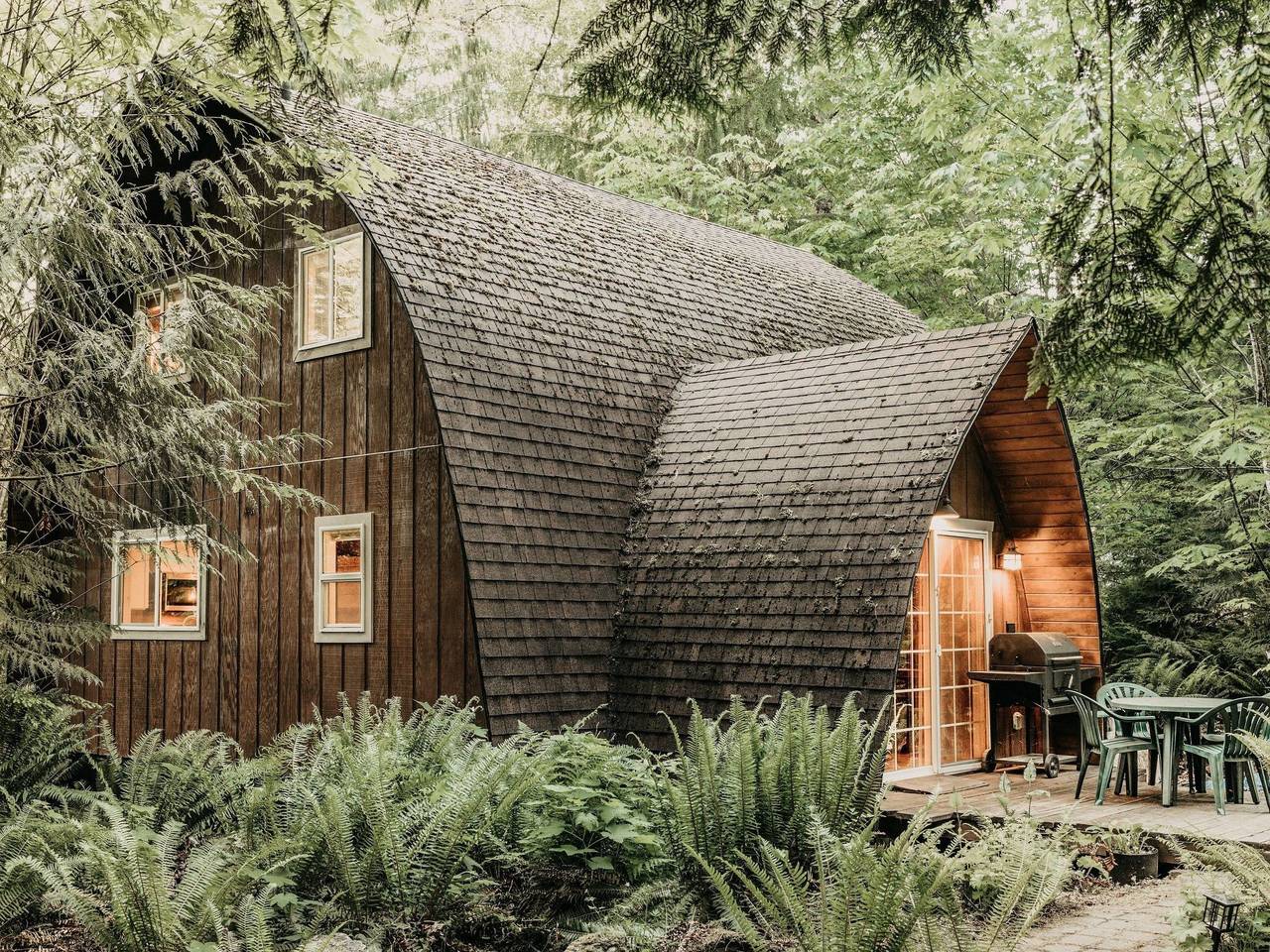 "78Mbr" mit Kamin in Ghiacciaio, Monte Baker-Snoqualmie Foresta Nazionale