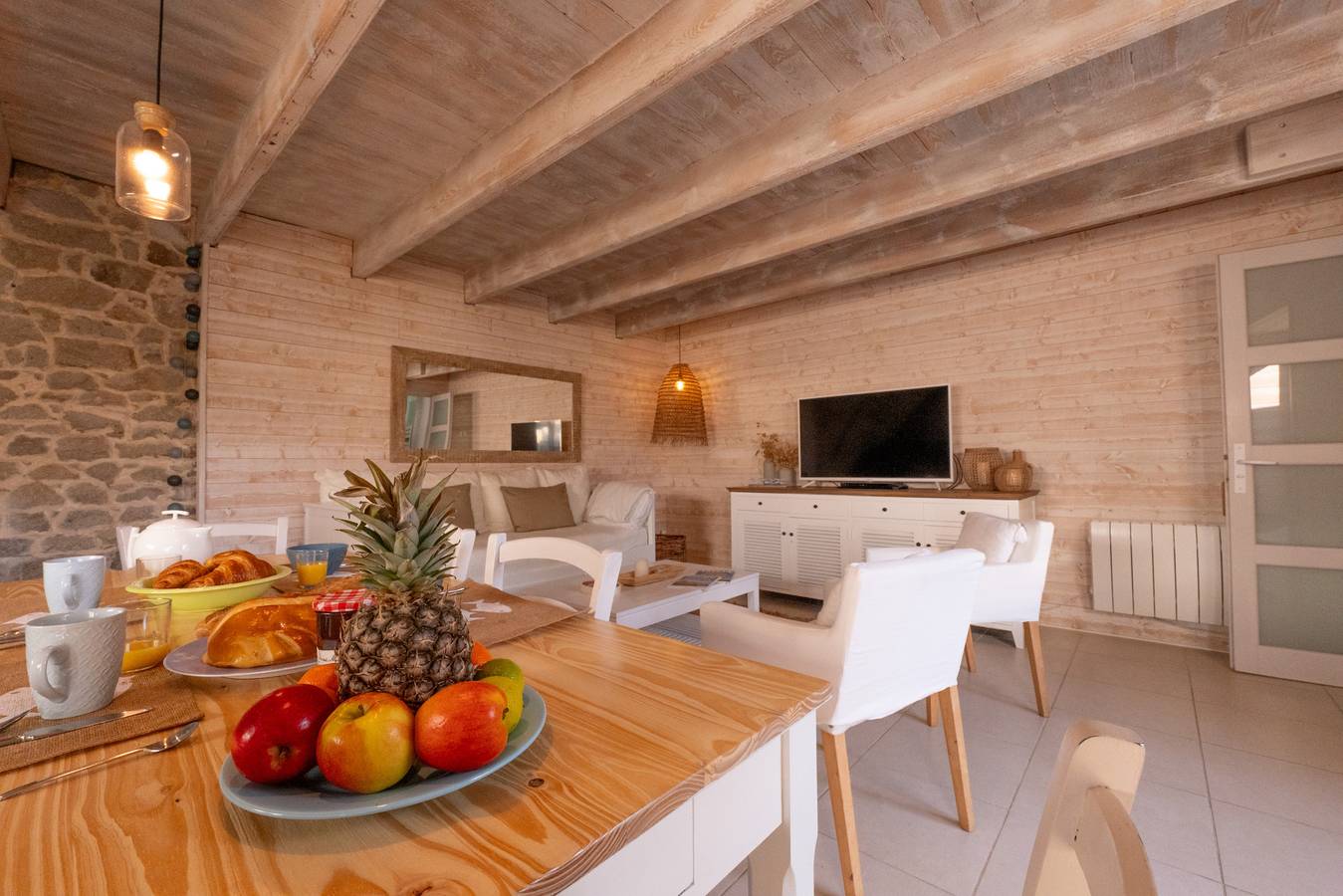 Jolie maison de Pêcheur en centre bourg in Saint-Philibert, Côte des Mégalithes