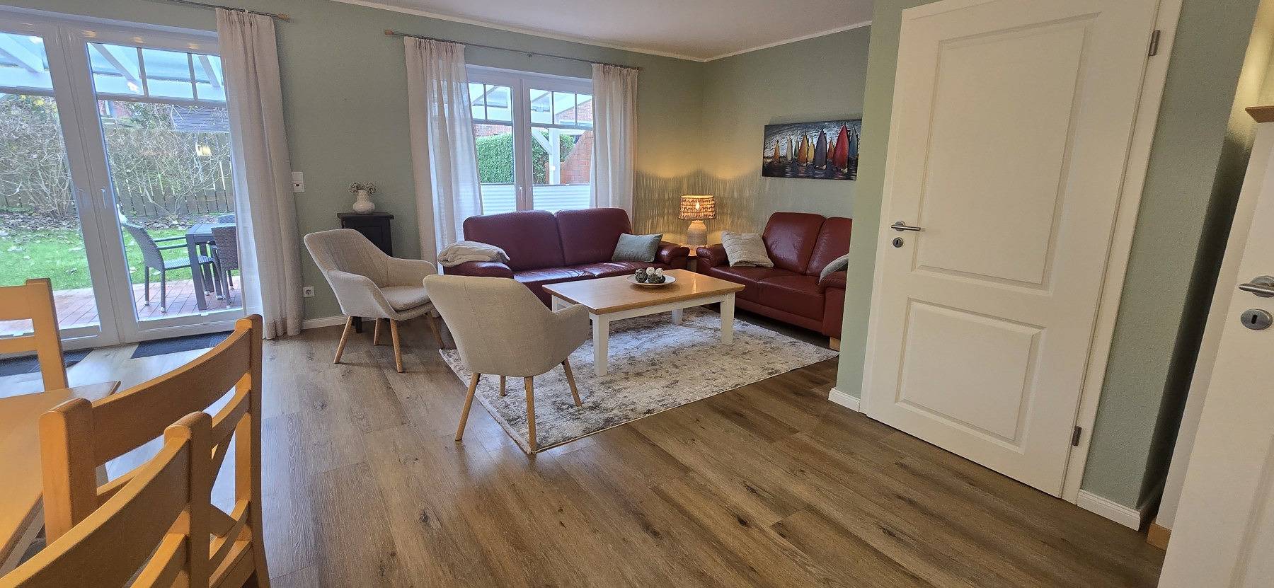 Vakantiehuis voor 8 personen met terras in Borkum