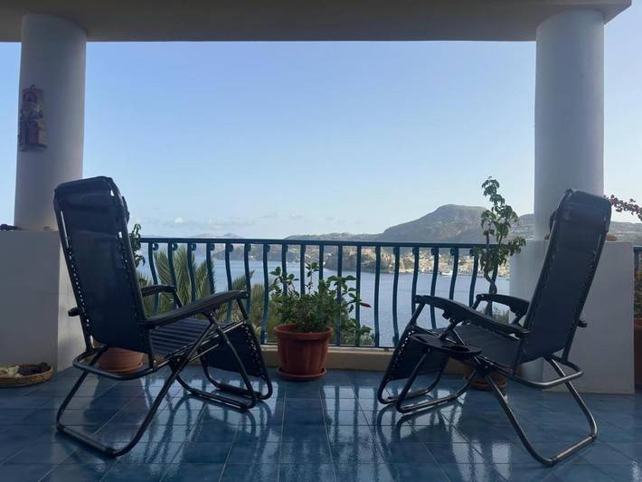 Villa per 6 persone, con Balcone e Terrazza nonché Giardino e Panorama in Lipari