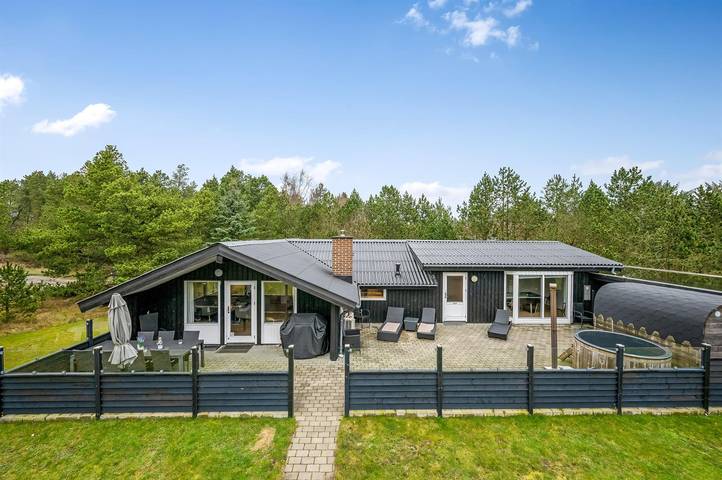 Chalet für 8 Personen, mit Terrasse und Sauna in Dänemark