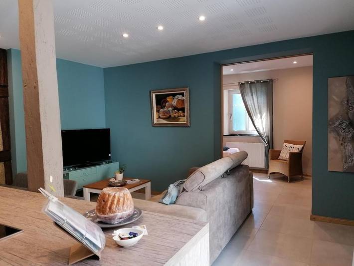 Gîte pour 4 personnes, avec terrasse et jardin dans Rumersheim-le-Haut