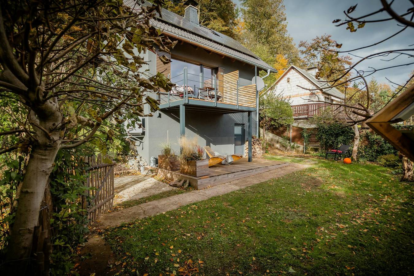 Modernes Chalet mit Sauna am Thüringer Wald in Zella-Mehlis, Rennsteig
