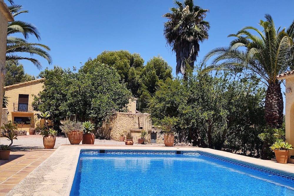 Finca für 4 Personen mit grossem Privatpool in ruhiger Lage, total privat, in La Sella, Pedreguer