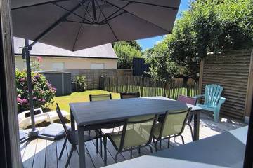Gîte pour 4 personnes, avec jardin et terrasse à Arradon