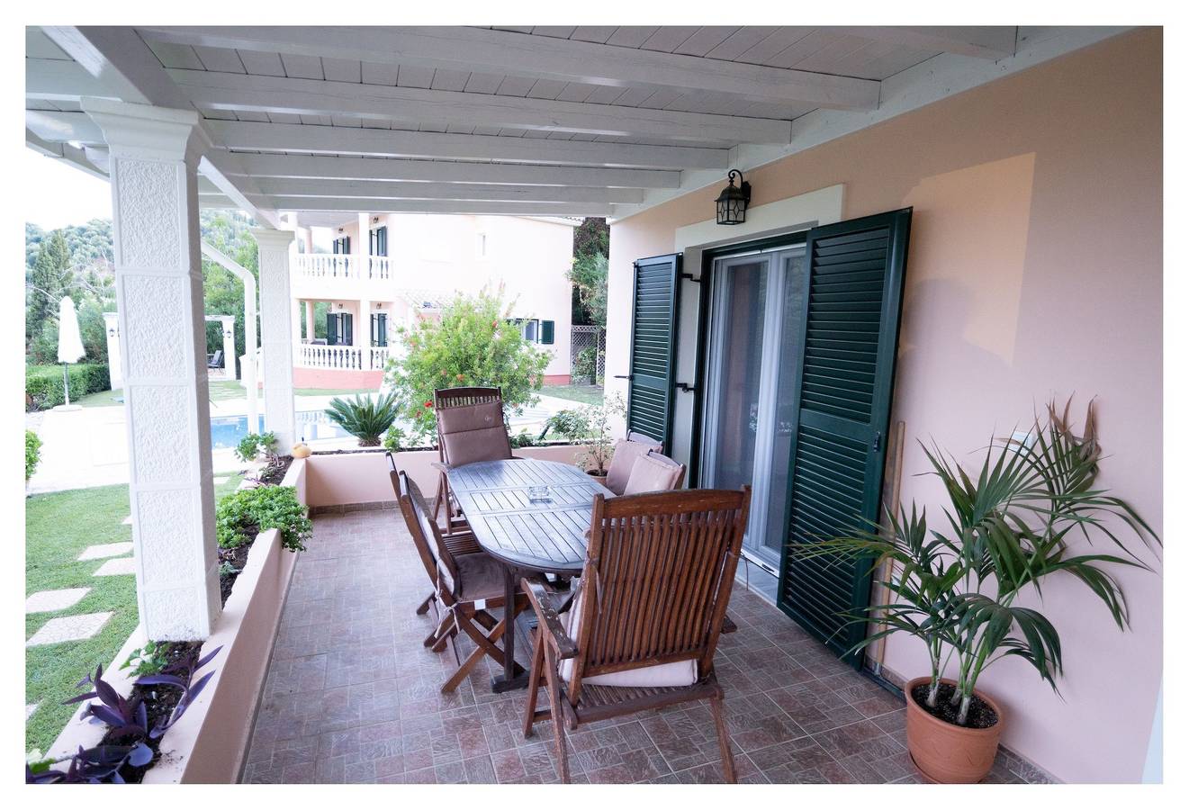 Villa für 4 Personen mit Balkon in Arillas, Korfu