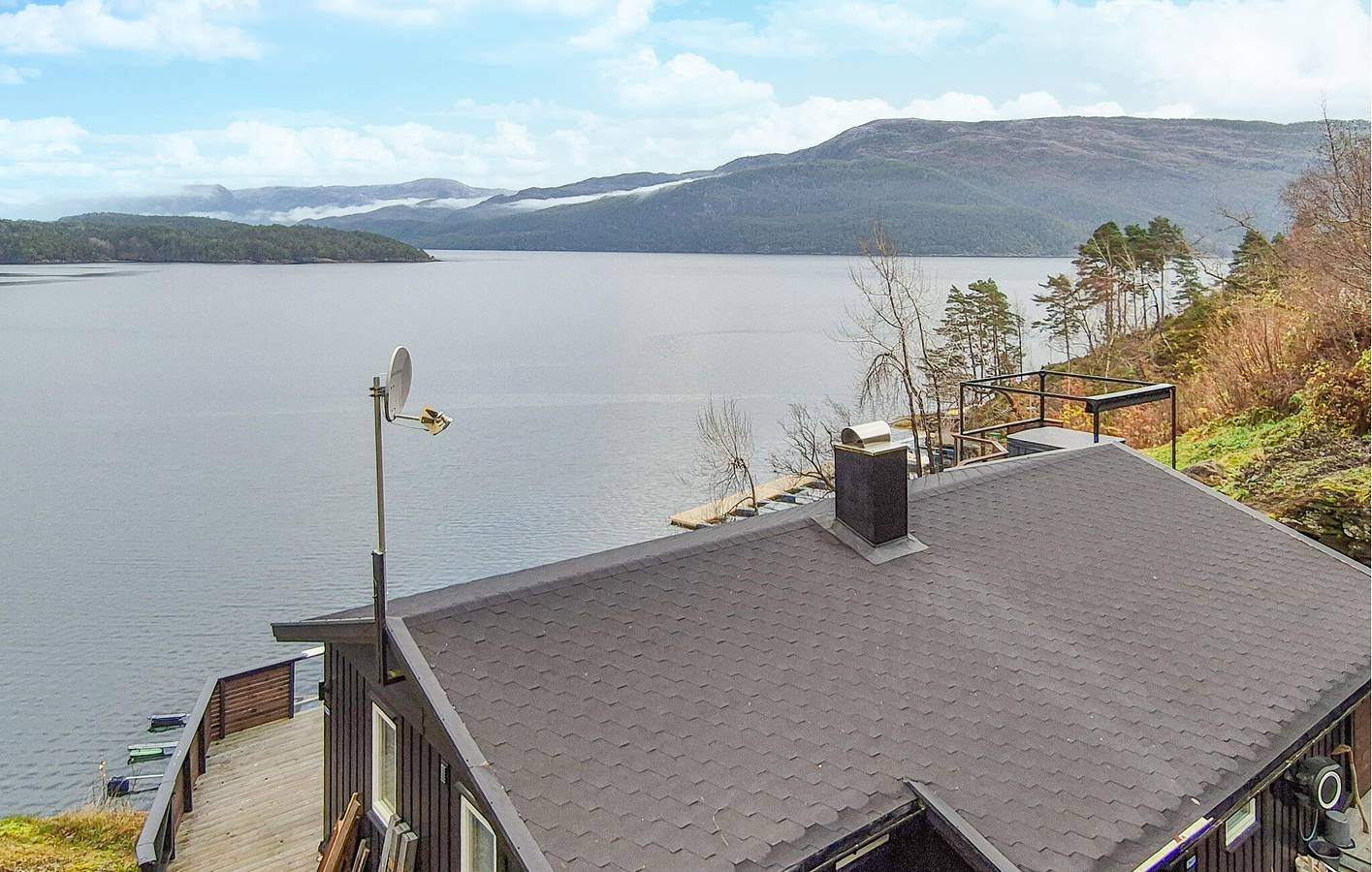 Ferienhaus für 5 Personen mit Terrasse in Kvam herad