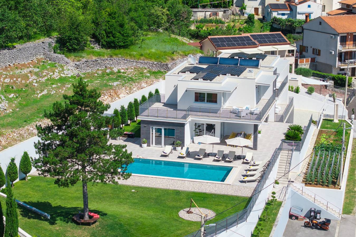 Villa Maru in Martina (Kvarner Bucht), Moscenicka Draga