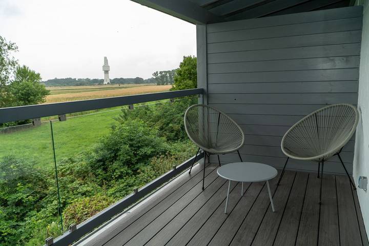 Ferienwohnung für 3 Personen, mit Seeblick und Sauna sowie Ausblick und Garten in Rettin - 4