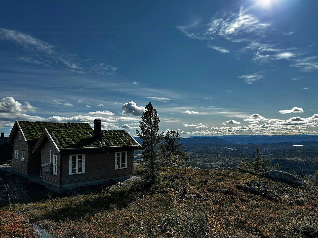 Berghütte mit Panoramablick in Valdres in Etnedal