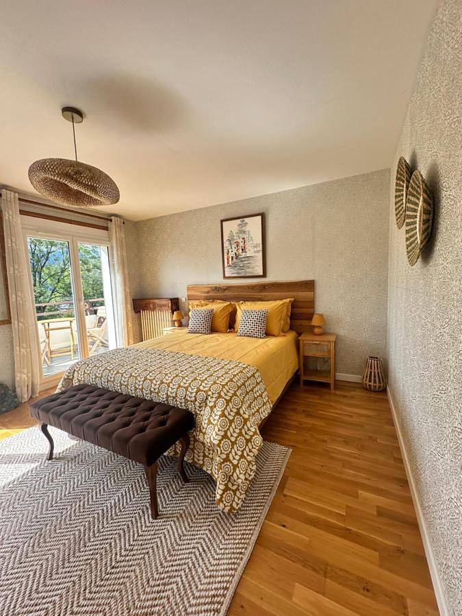 Chambre d’hôte pour 2 personnes, avec piscine et vue ainsi que jardin et terrasse à Lourdes - 2