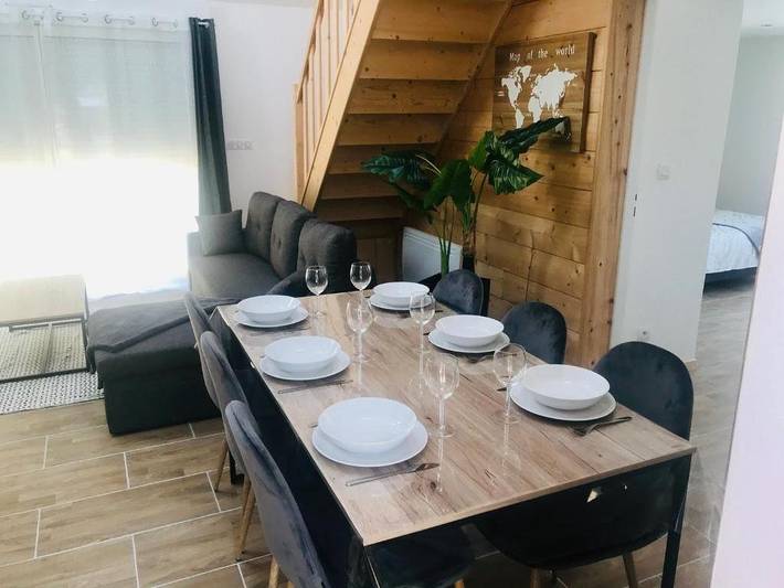 Gîte pour 5 personnes, avec terrasse et jardin à Aucun - 4