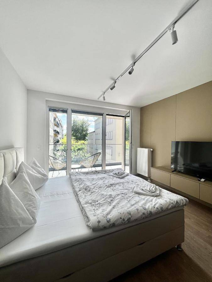 Apartahotel para 2 personas, con balcón en Budapest