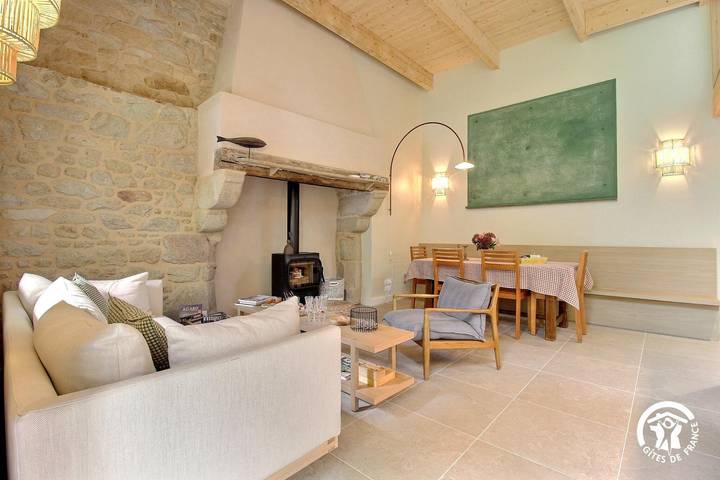 Gîte pour 6 personnes, avec terrasse et jardin à Sainte-Hélène (France) - 4