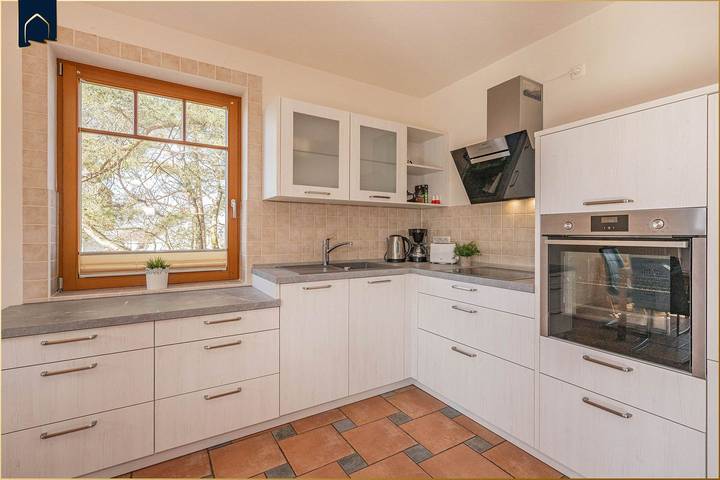 Ferienwohnung für 4 Personen, mit Seeblick und Sauna sowie Garten und Ausblick, mit Haustier in Loddin - 3