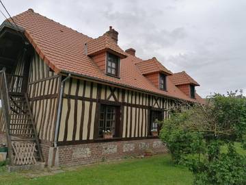 Gîte pour 5 personnes, avec jardin, animaux acceptés à Saint-Martin-le-Gaillard