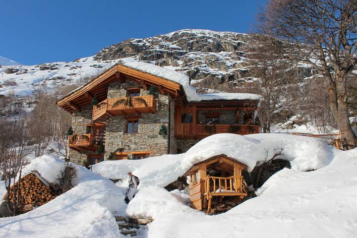 Gîte pour 4 personnes, avec jardin à Bonneval-sur-Arc