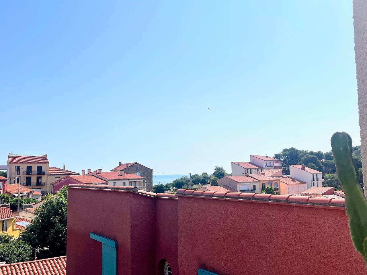 Apartamento entero, Apartamento con aire, cerca del puerto, terraza in La Côte Vermeille, Port-Vendres