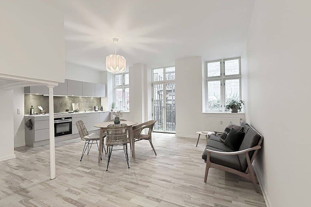 Appartement entier, Appartement à Copenhague avec 3 chambres à coucher, 4 couchages in centre ville de Copenhague, Copenhague