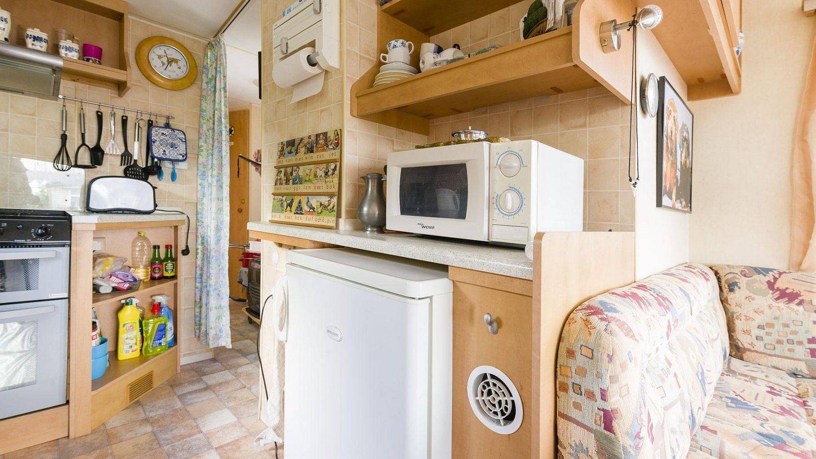 Vakantie Zeeland — Vz1109 Stacaravan in Wemeldinge in Niederländische Nordsee