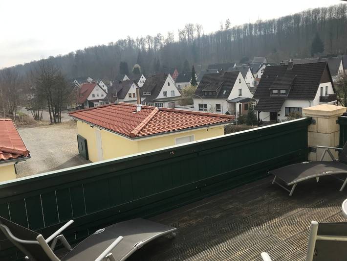 Ferienwohnung für 3 Personen, mit Garten und Ausblick sowie Balkon in Beverungen - 4