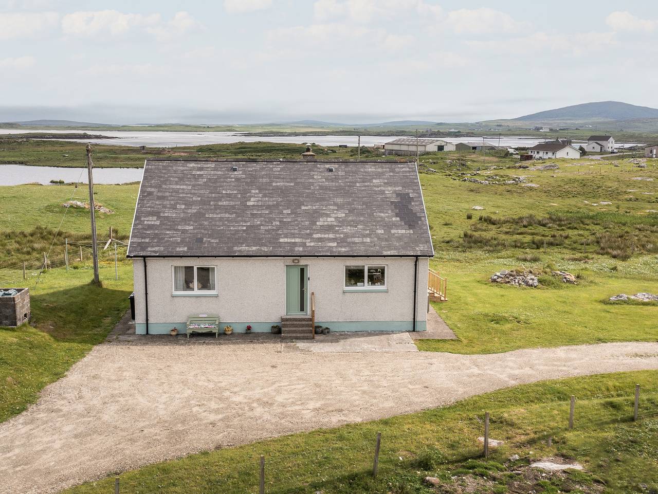 Cottage für 4 Personen mit Garten in Nord Uist, Äußere Hebriden