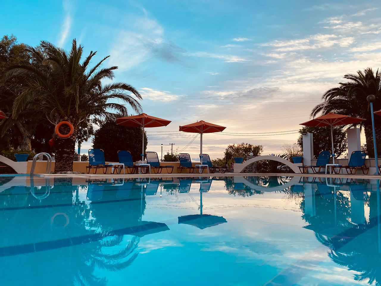 Mobilehome mit Klimaanlage, Terrasse und Pool in Plakias, Rethymno und Umgebung