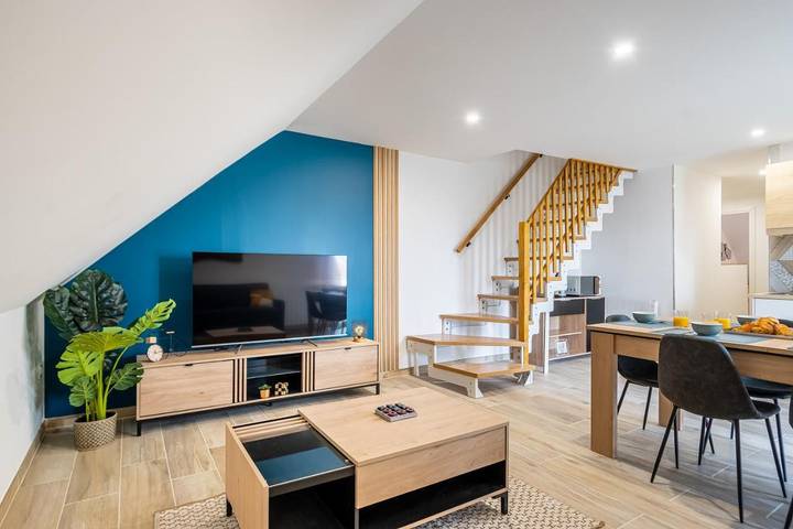 Gîte pour 6 personnes, avec balcon à Audincourt - 4