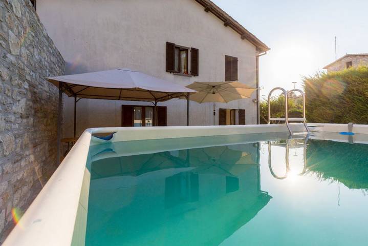 Ferienwohnung für 6 Personen, mit Garten in Gubbio