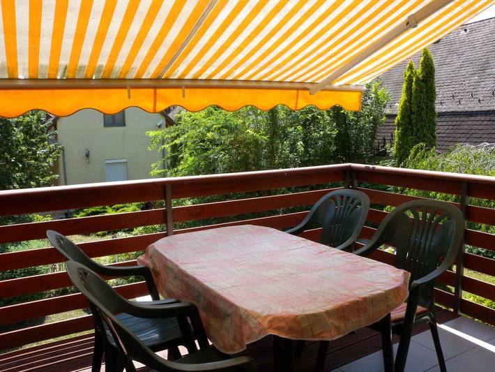 Ferienwohnung für 4 Personen, mit Balkon und Garten in Balatonlelle - 3