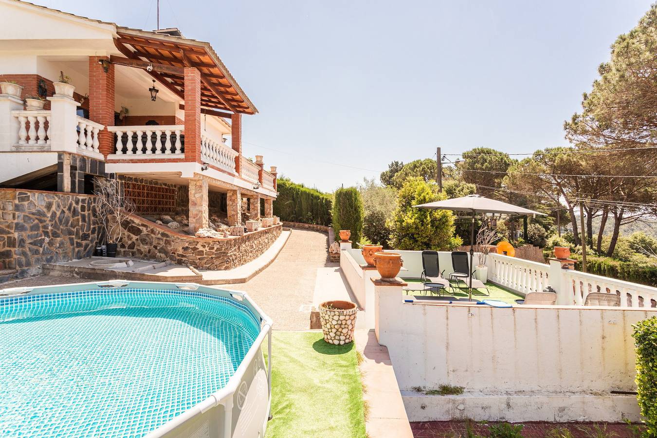 Maison de vacances 'Villa Toro' avec vue sur la montagne, Wi-Fi et climatisation in Maçanet de la Selva, Province de Gérone