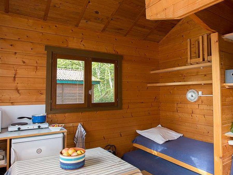 Camping Collonges la Rouge - Chalet 4 persons - Olga Mini-Chalet without sanitary facilities in Collonges-la-Rouge, Massif Central