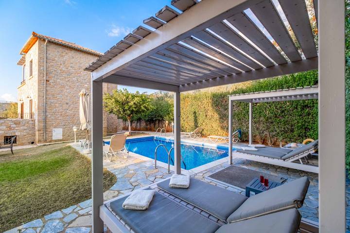 Location de vacances pour 6 personnes, avec jardin et balcon dans Stoupa - 4