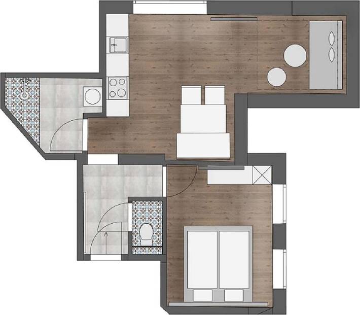Ferienwohnung für 2 Personen, mit Terrasse und Garten sowie Sauna und Ausblick in Obertauern - 4
