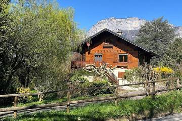 Maison de campagne pour 5 personnes, avec jardin et balcon à Alex (Annecy)