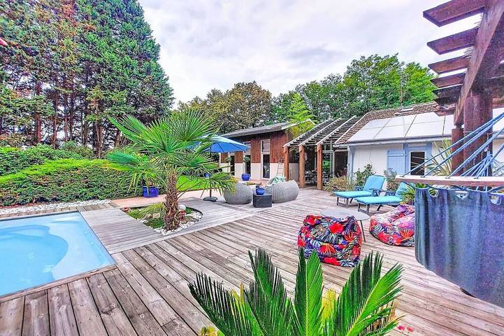 Maison de vacances pour 8 personnes, avec jardin, animaux acceptés à Saint-Vincent-de-Paul