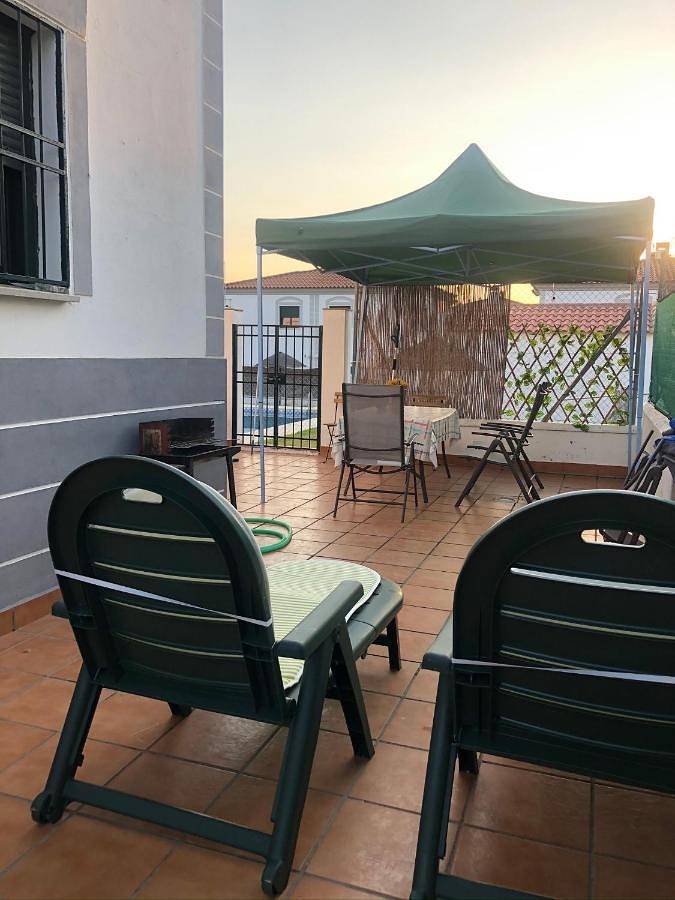 Casa rural para 8 personas, con Balcón y Terraza además de Jardín y Piscina en El Real de la Jara - 2