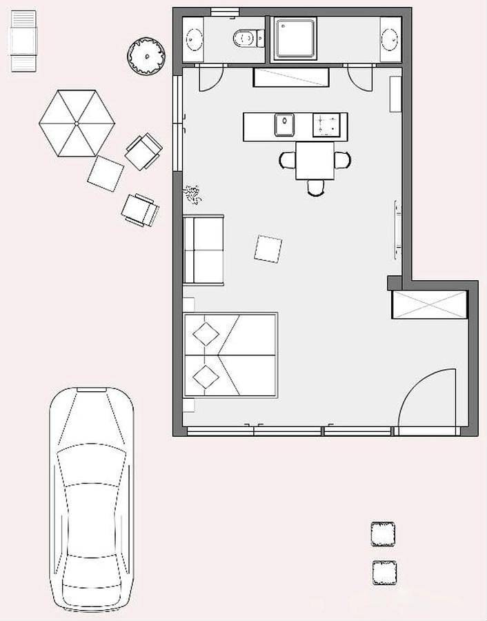 Gîte pour 2 personnes, avec terrasse à Kaiserslautern - 2