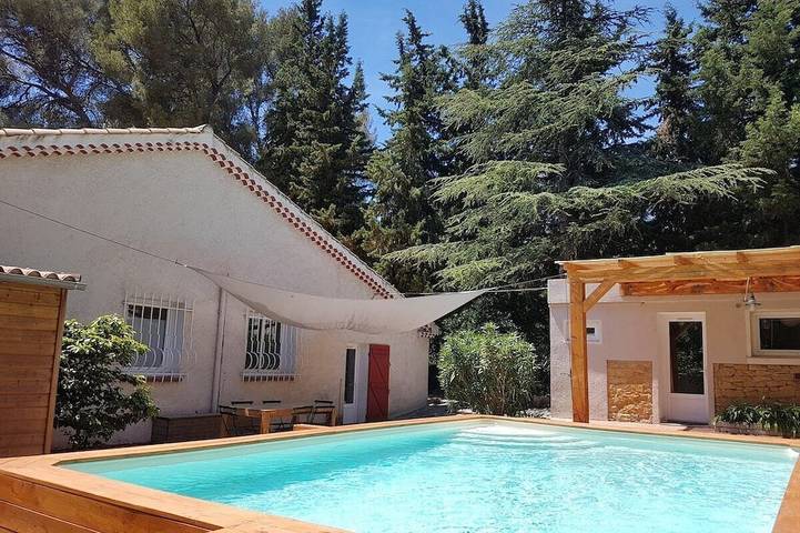 Chalet für 8 Personen, mit Terrasse und Garten, mit Haustier