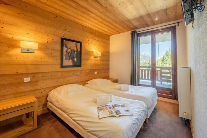 Gîte pour 4 personnes, avec balcon ainsi que sauna et piscine à Vallorcine - 4