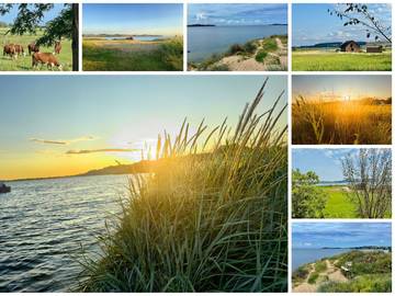 Ferienwohnung für 4 Personen, mit Garten und Ausblick, mit Haustier in Middelhagen