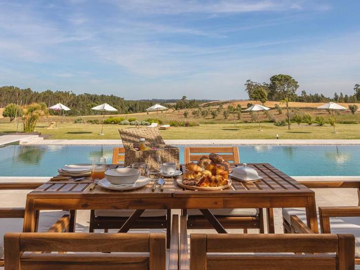 Aparthotel para 2 personas, con jacuzzi además de jardín y piscina en Alentejo - 4