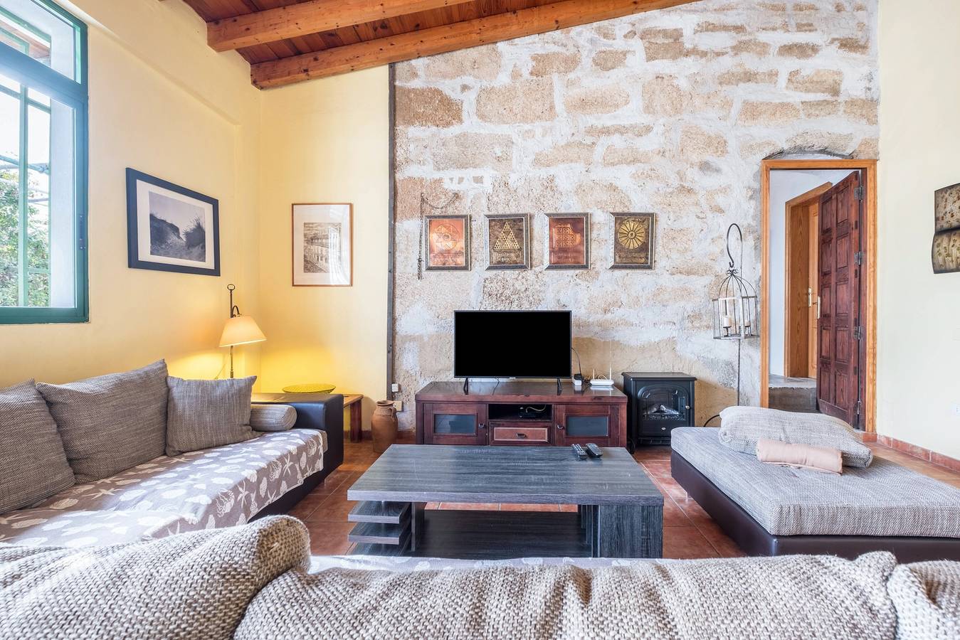 Landhaus „Finca Carrillo“ mit Meer- und Bergblick in Rodrigo, Arico
