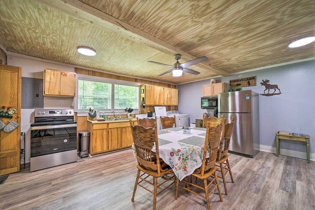 2 Mi to Ski Sapphire: Pet-Friendly Cashiers Cabin in Jackson County
