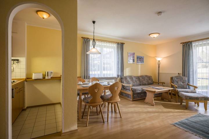 Ganze Ferienwohnung, Ferienwohnanlage Brünnstein - 1-Zimmer Ferienwohnung 32qm, Terrasse oder Balkon in Oberaudorf, Bayerische Alpen